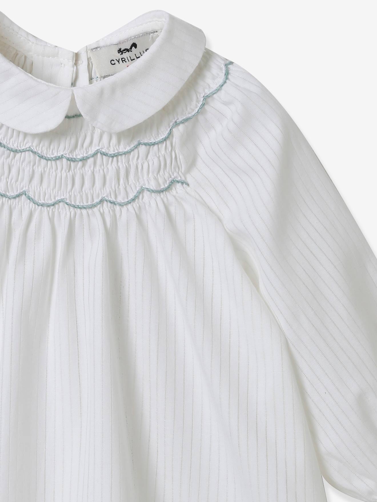 Blusa de avental para bebê