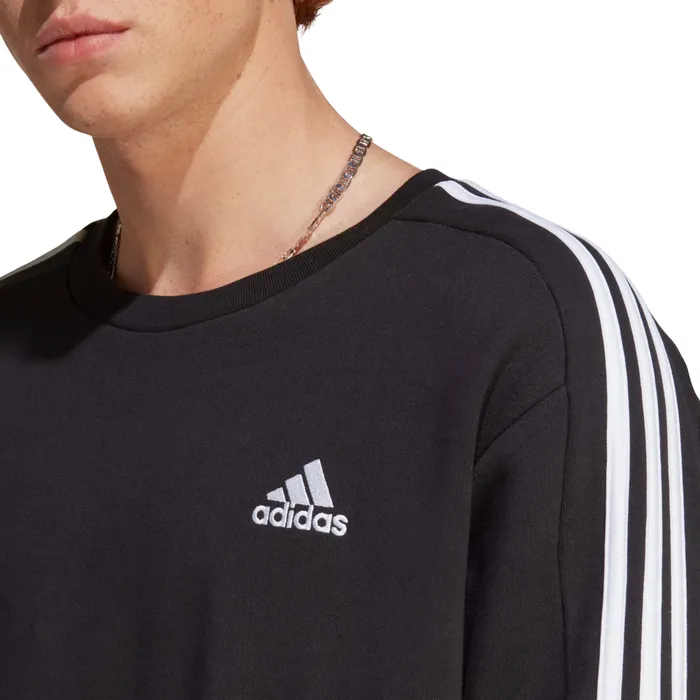 Adidas Essentials French Terry 3-Stripes Sweater Heren
