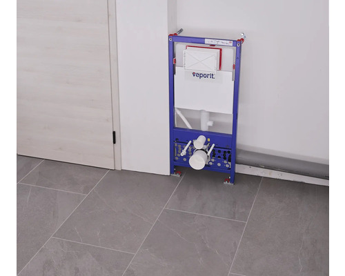 veporit. ICUBOX 1120.3 PRO voorwandelement voor toiletten en douchetoiletten, inbouwhoogte 1120 mm, inclusief wandbevestiging.