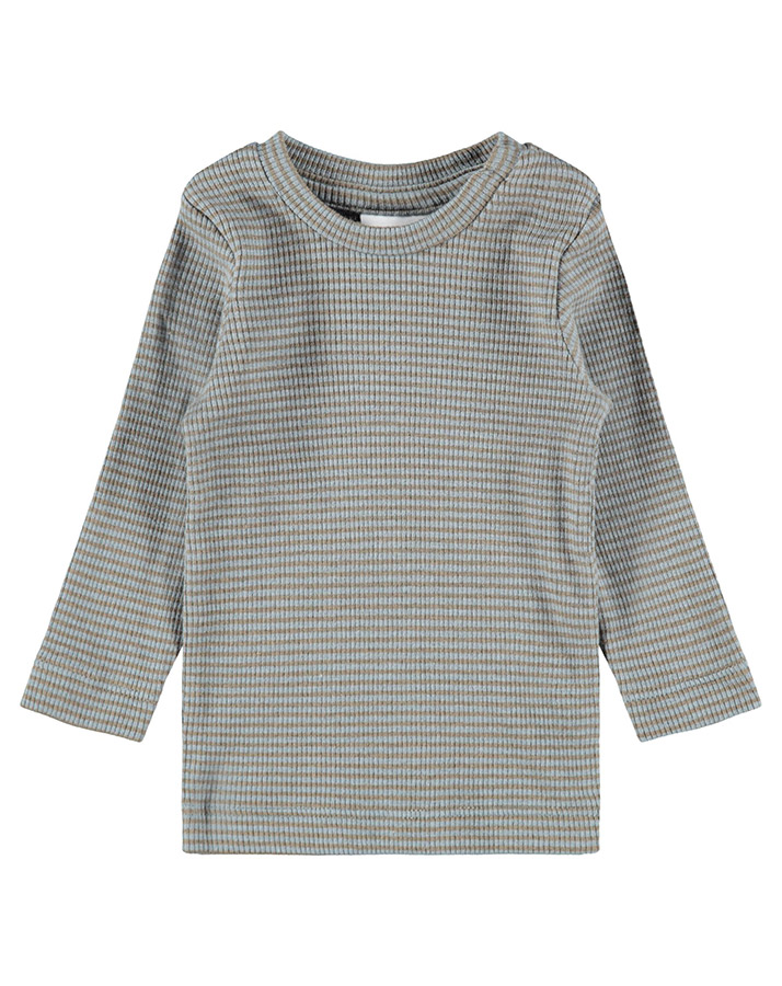 Langarmshirt NBMLAMA gestreift in Trooper