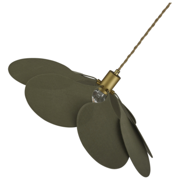 KARWEI hanglamp Linde groen Ø56,5cm
