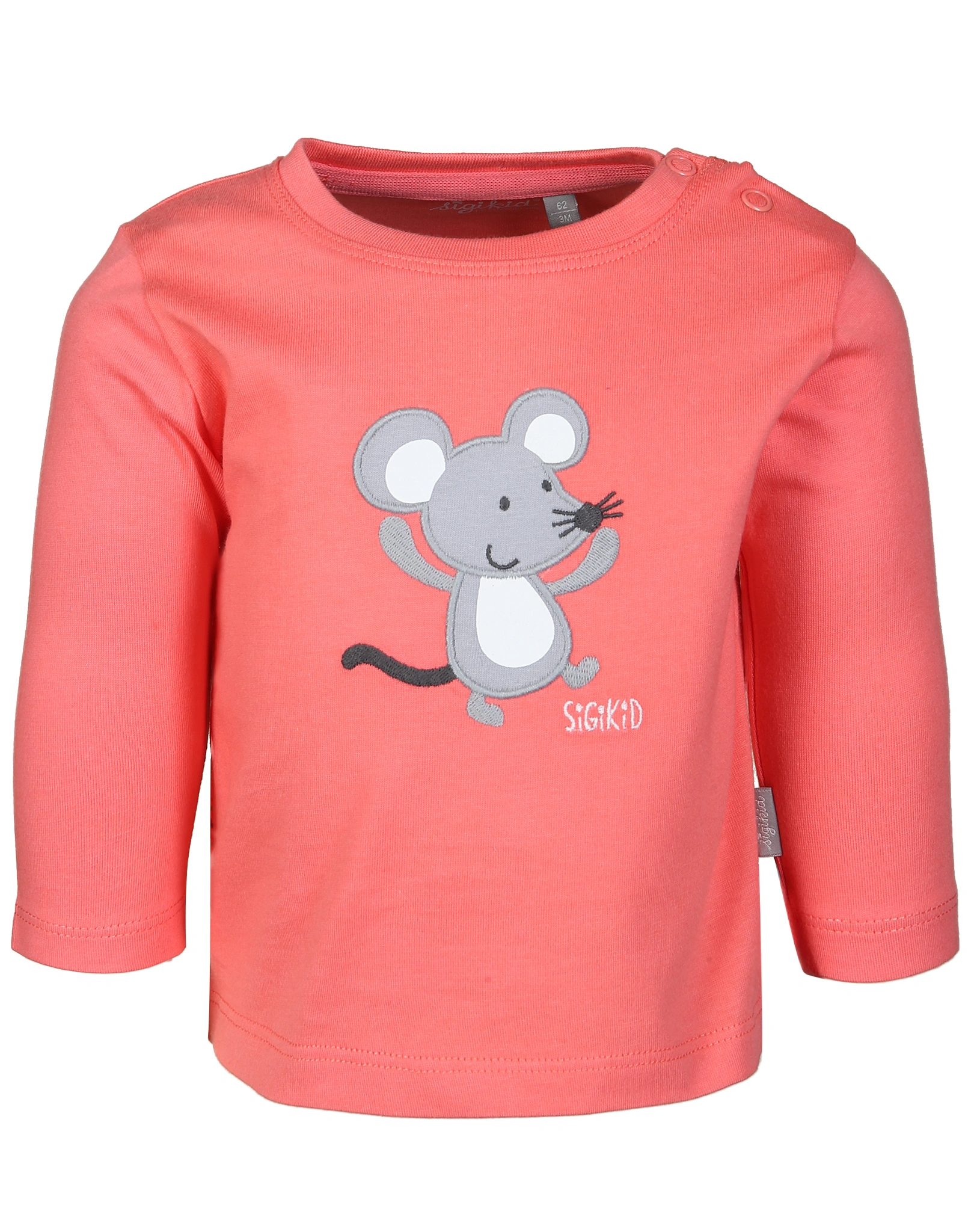 Langarmshirt KLEINE MAUS in pink