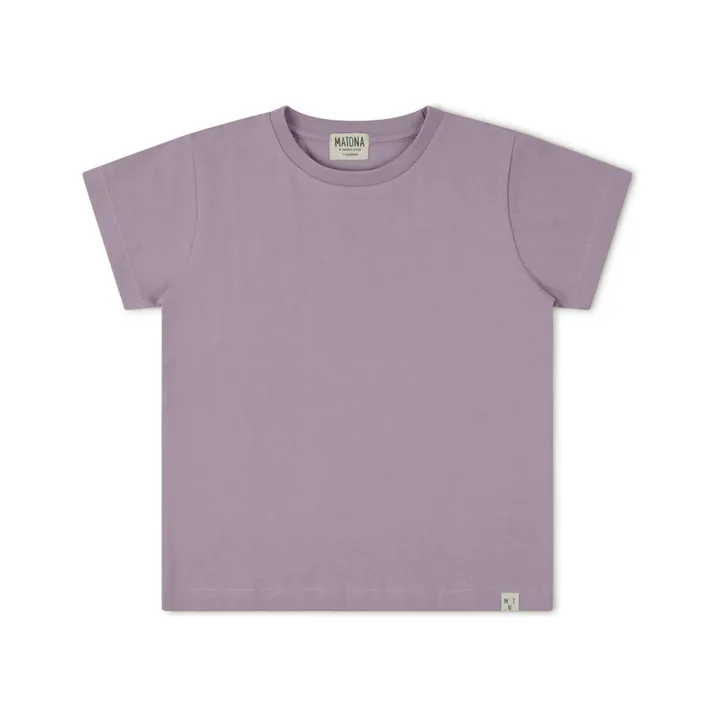 Matona T-Shirt Coton Bio | Lilas