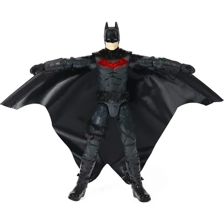 Spin Master Batman 30cm Deluxe Batman-Actionfigur mit sich ausbreitendem Wingsuit