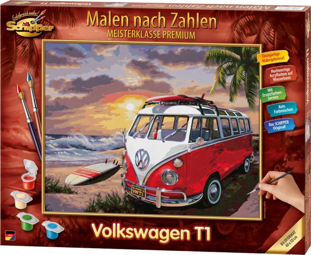 Malen nach Zahlen - Volkswagen T1