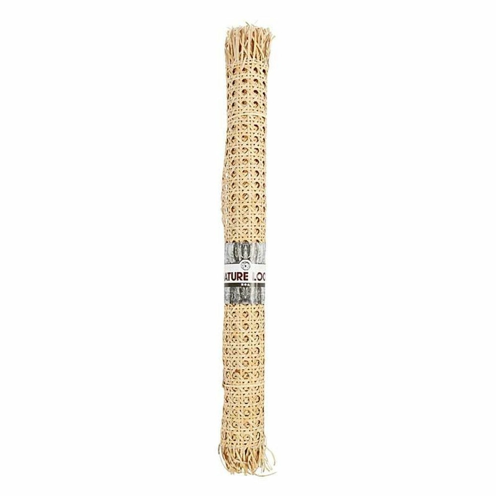 4 rouleaux de cannage en rotin tressage large 40 x 50 cm