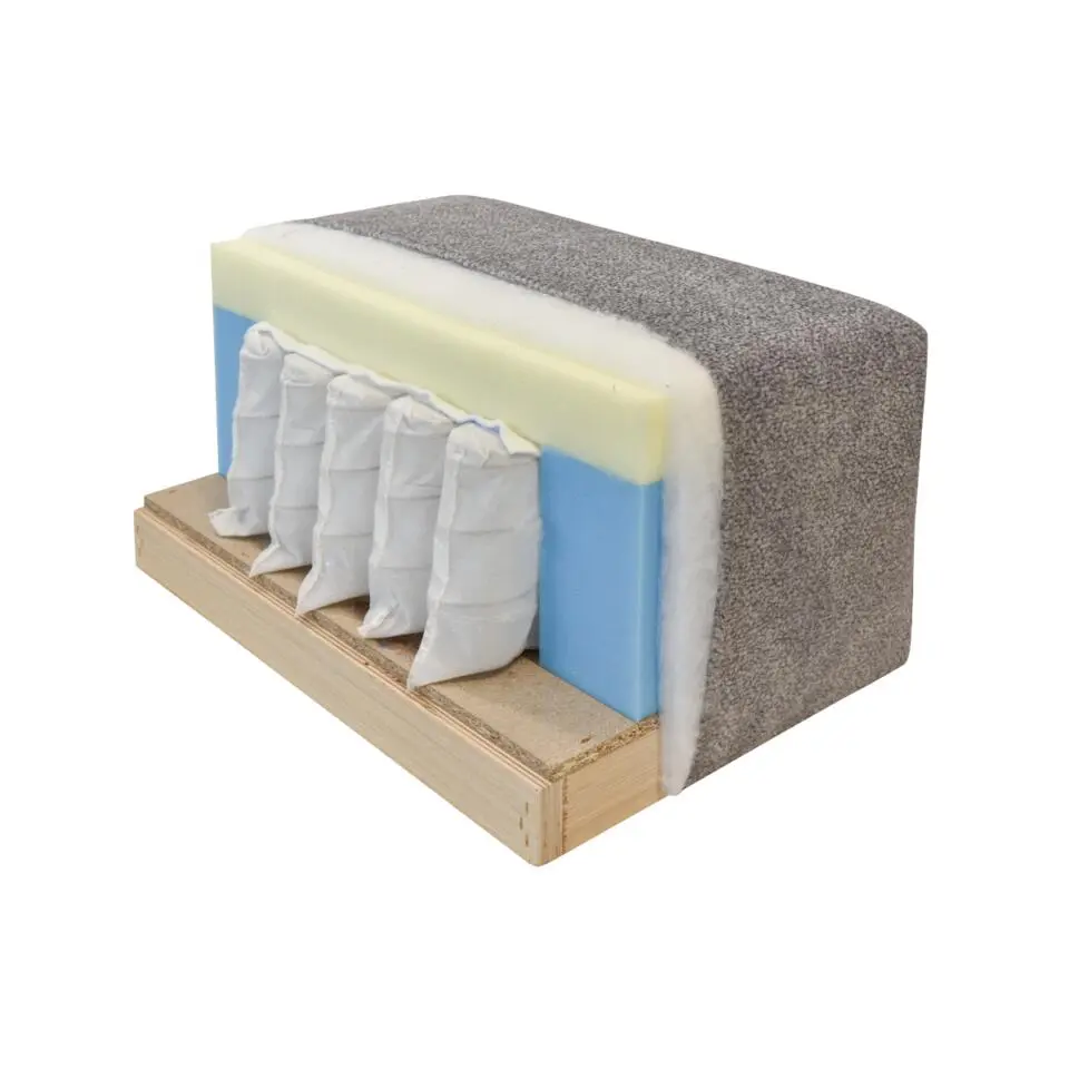 CALICOSY - Slaapbank ALBA - Beige - 76x246x112 cm