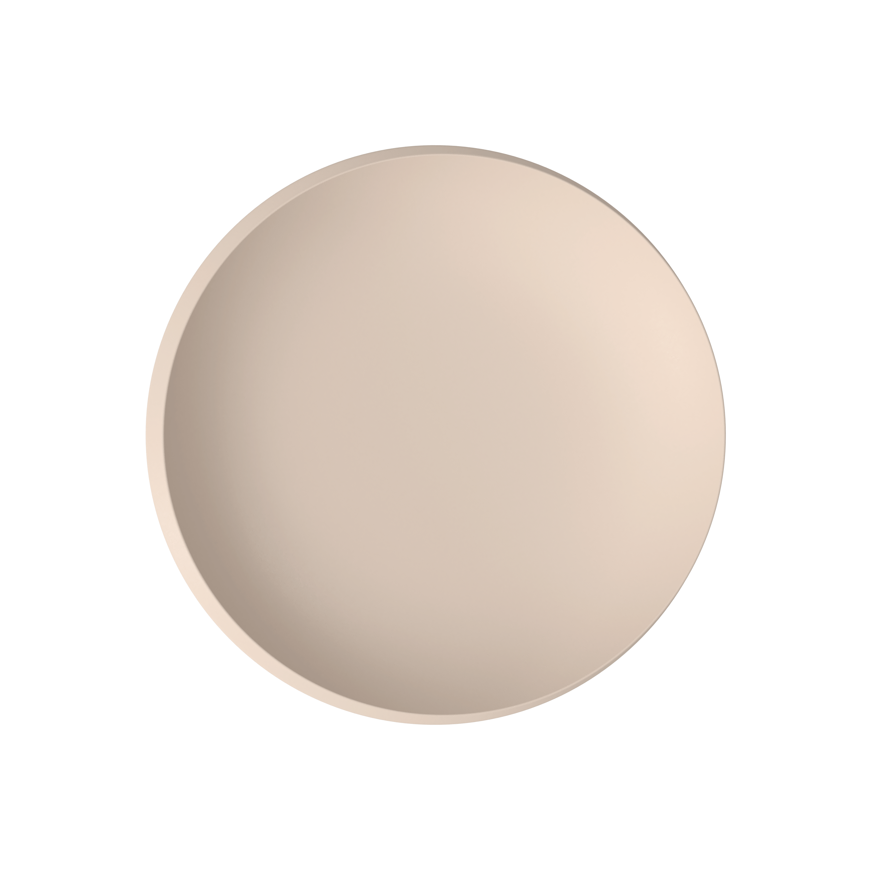 NewMoon Bowl Beige, 25.4 oz, Premium Porcelain