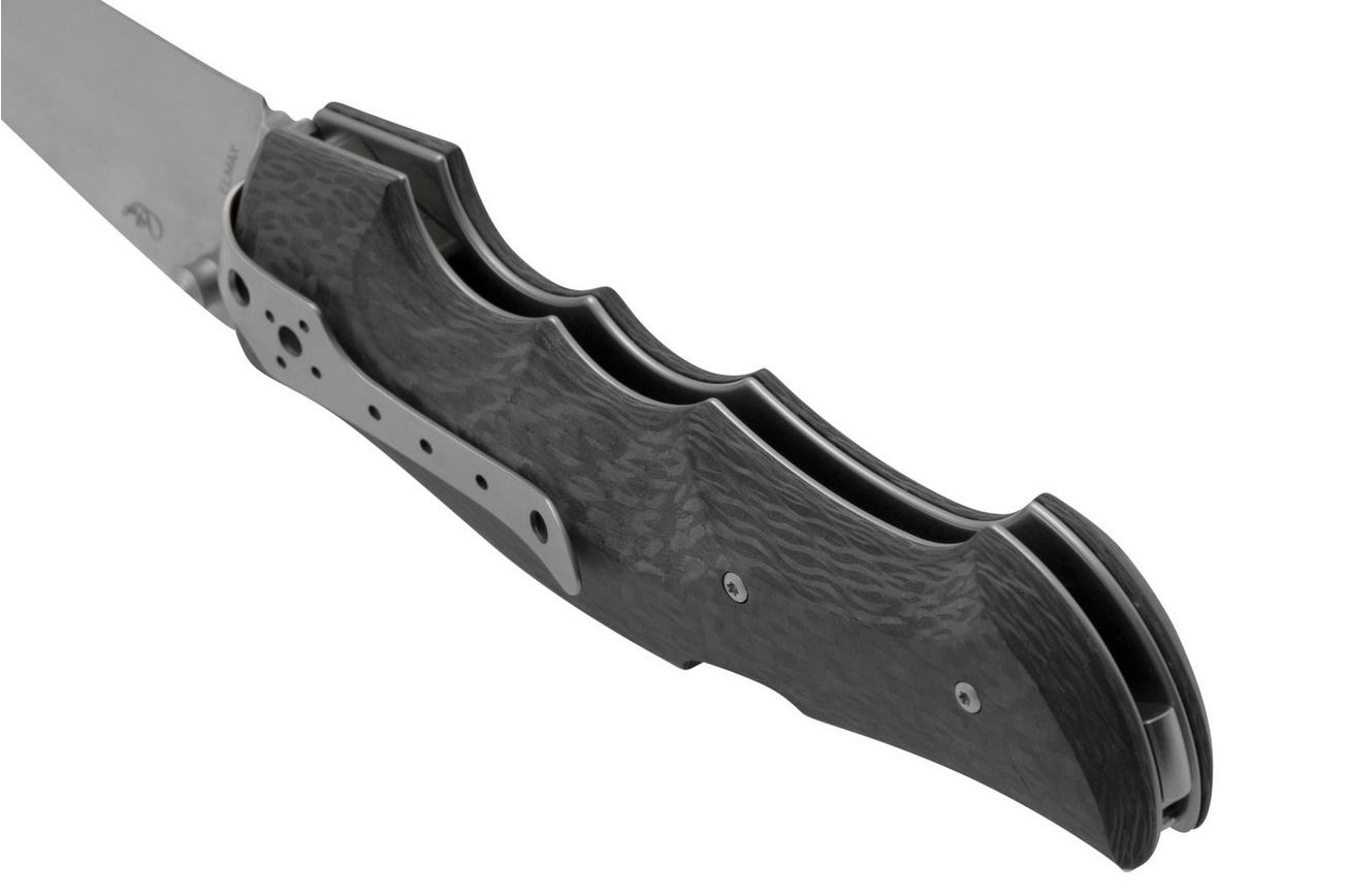 Viper Rhino 1, V5903FC, Stonewash Elmax, Carbonfiber zakmes, Fabrizio Silvestrelli design