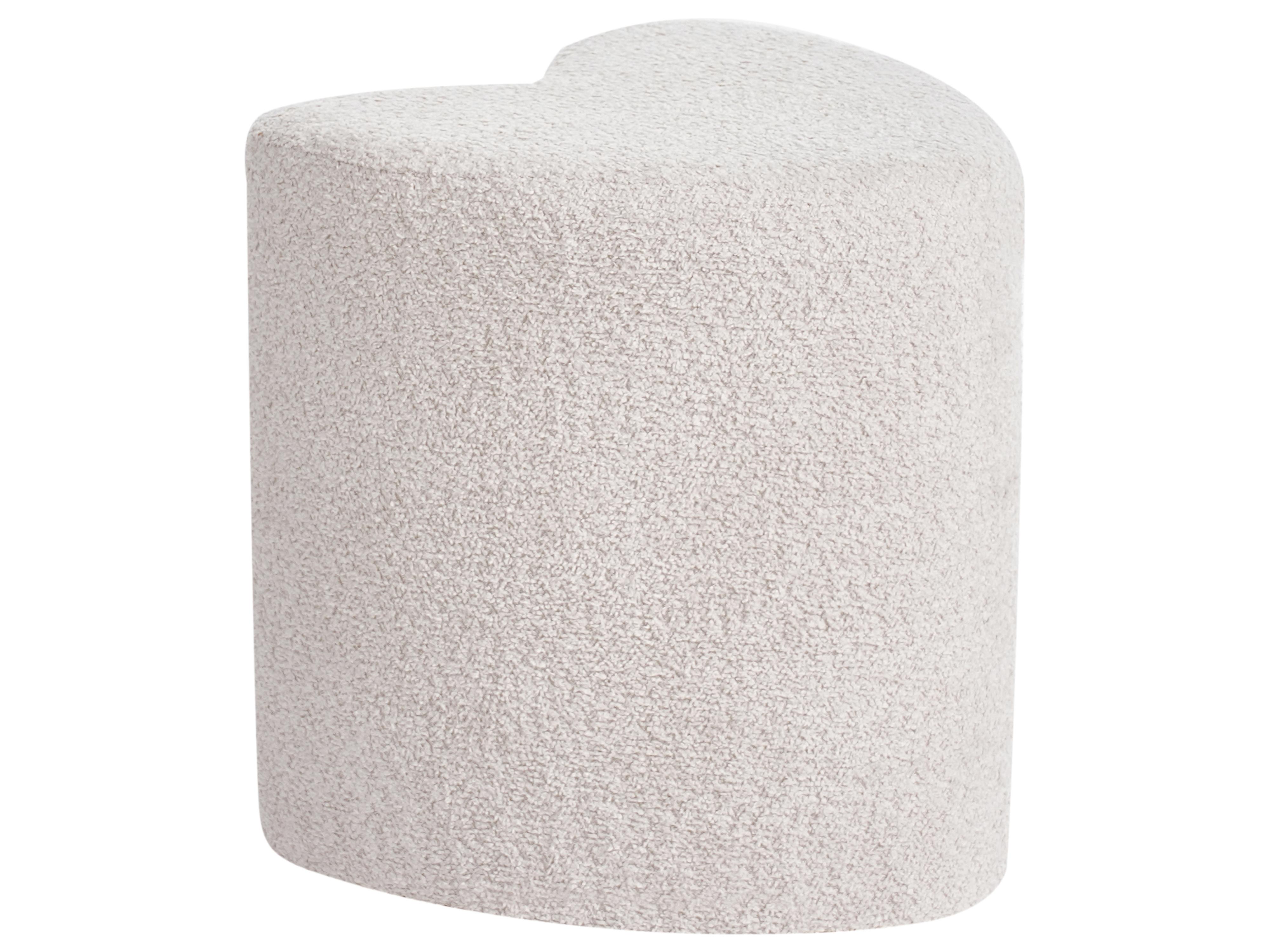Poef SCOTIA Chenille Beige