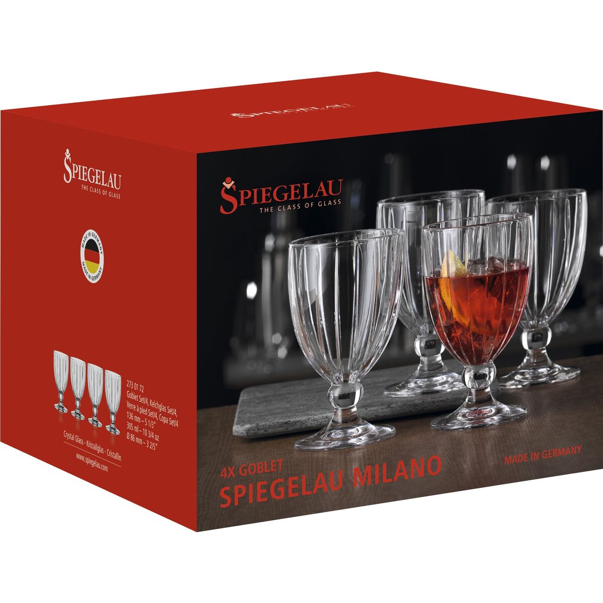 LifeStyle Hvitvinsglass 44 cl 4-pk