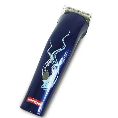 Máquina profissional Heiniger Saphir Style com bateria de íon-lítio para tosa de cães e gatos.