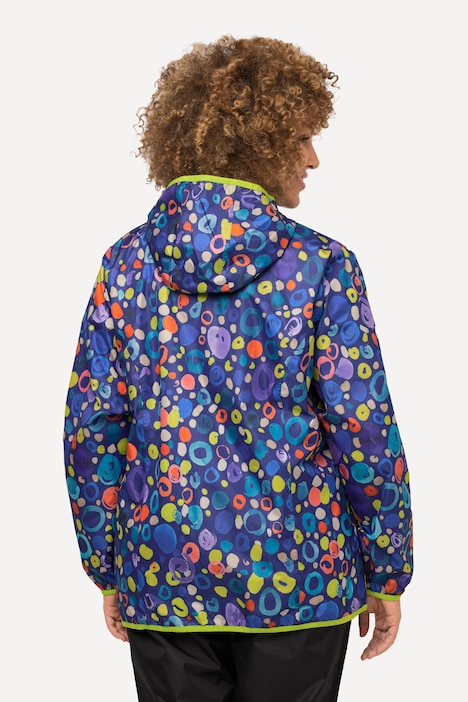 HYPRAR Funktionsjacke, Punkte, Reisebeutel, recycelt