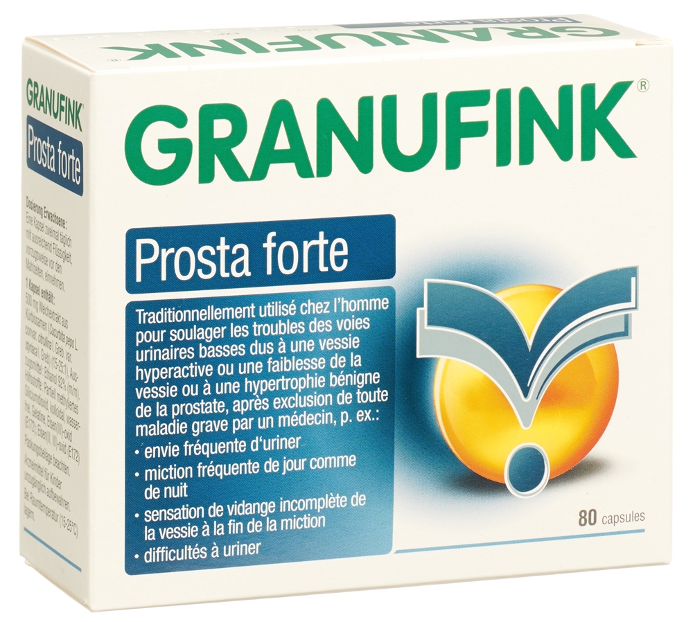 GRANUFINK Prosta forte<br>80 Stück, Blister, Hartkapsel