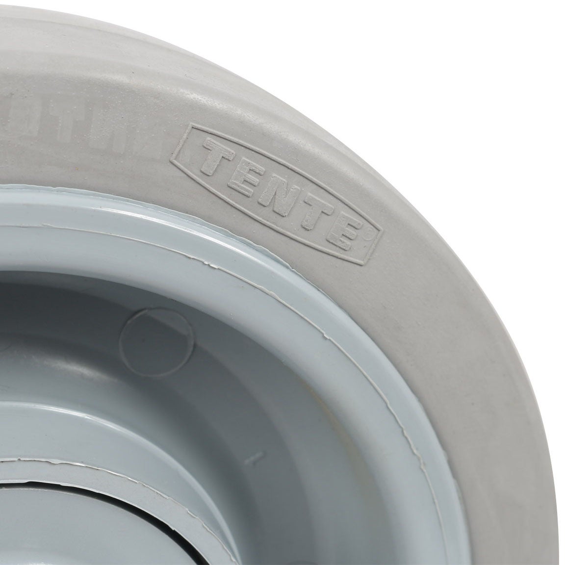 TENTE 3470 UFP 160 P63 grijs zwenkwiel 160 mm