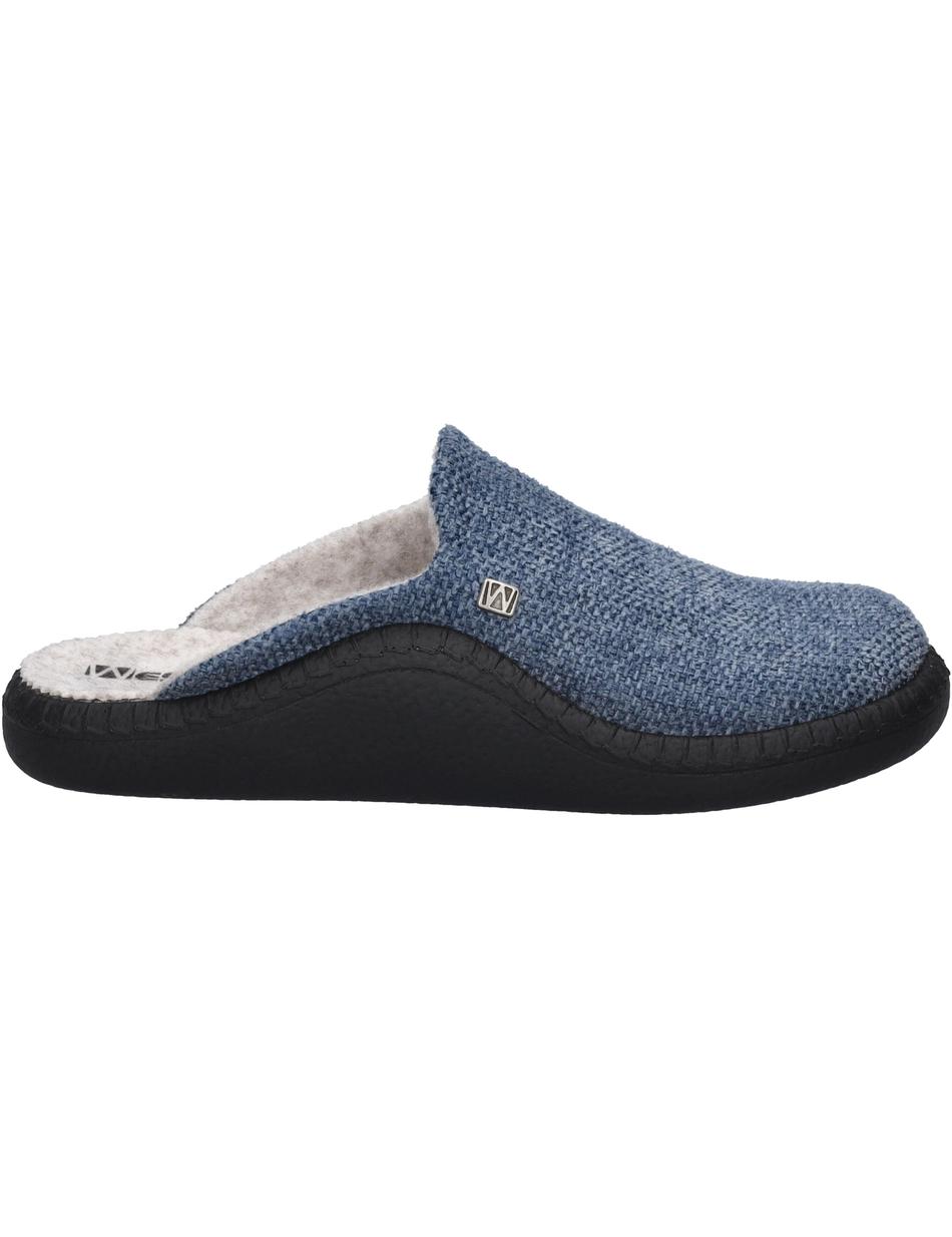Hausschuh Monaco D 149, blau