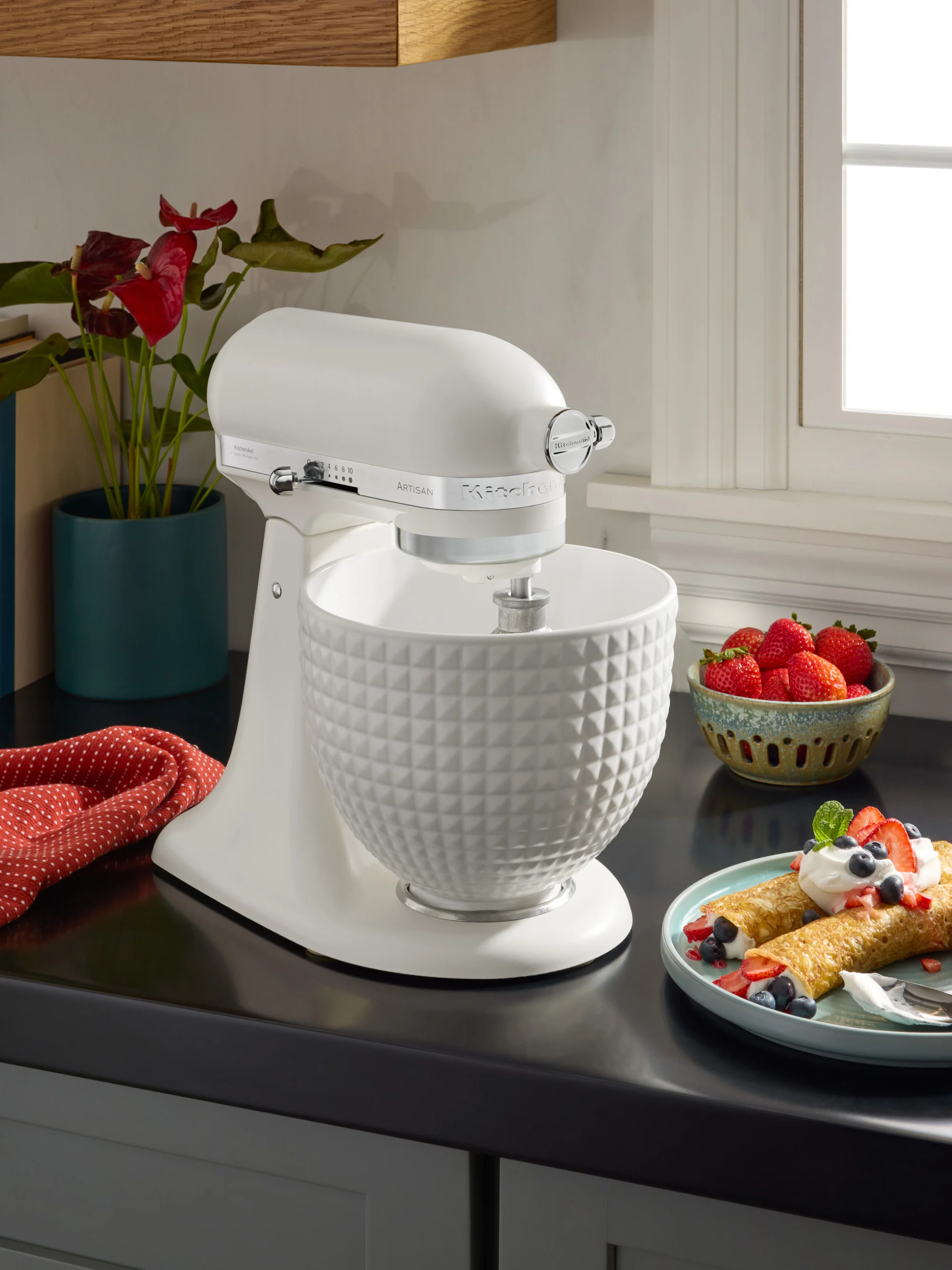 Kantelkop keukenmachine Artisan, 4.8 L, 5-delig