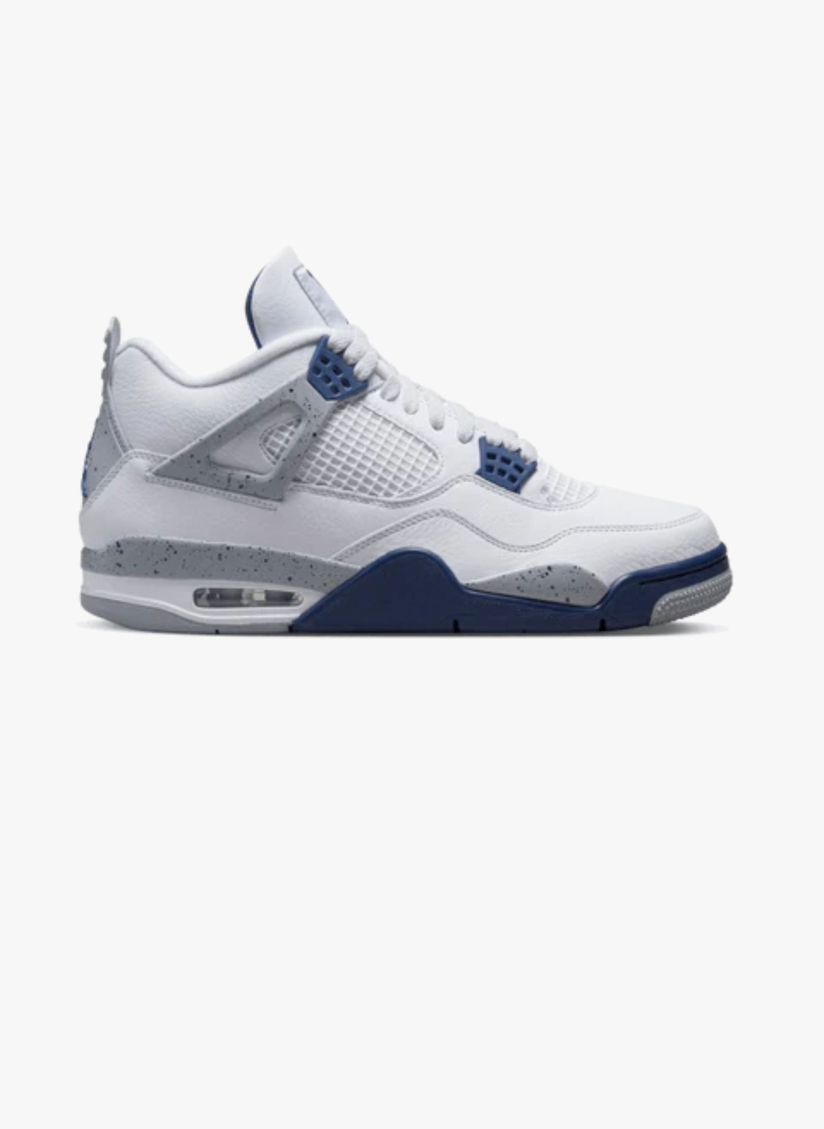 AIR JORDAN MID - Basket basses en cuir | Bleu