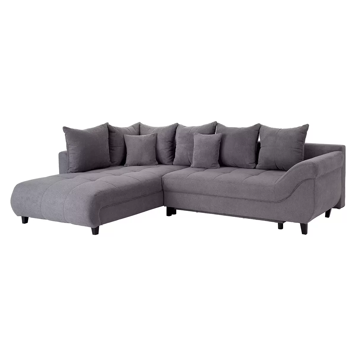Ecksofa Mendoza 241 x 125 Grau
