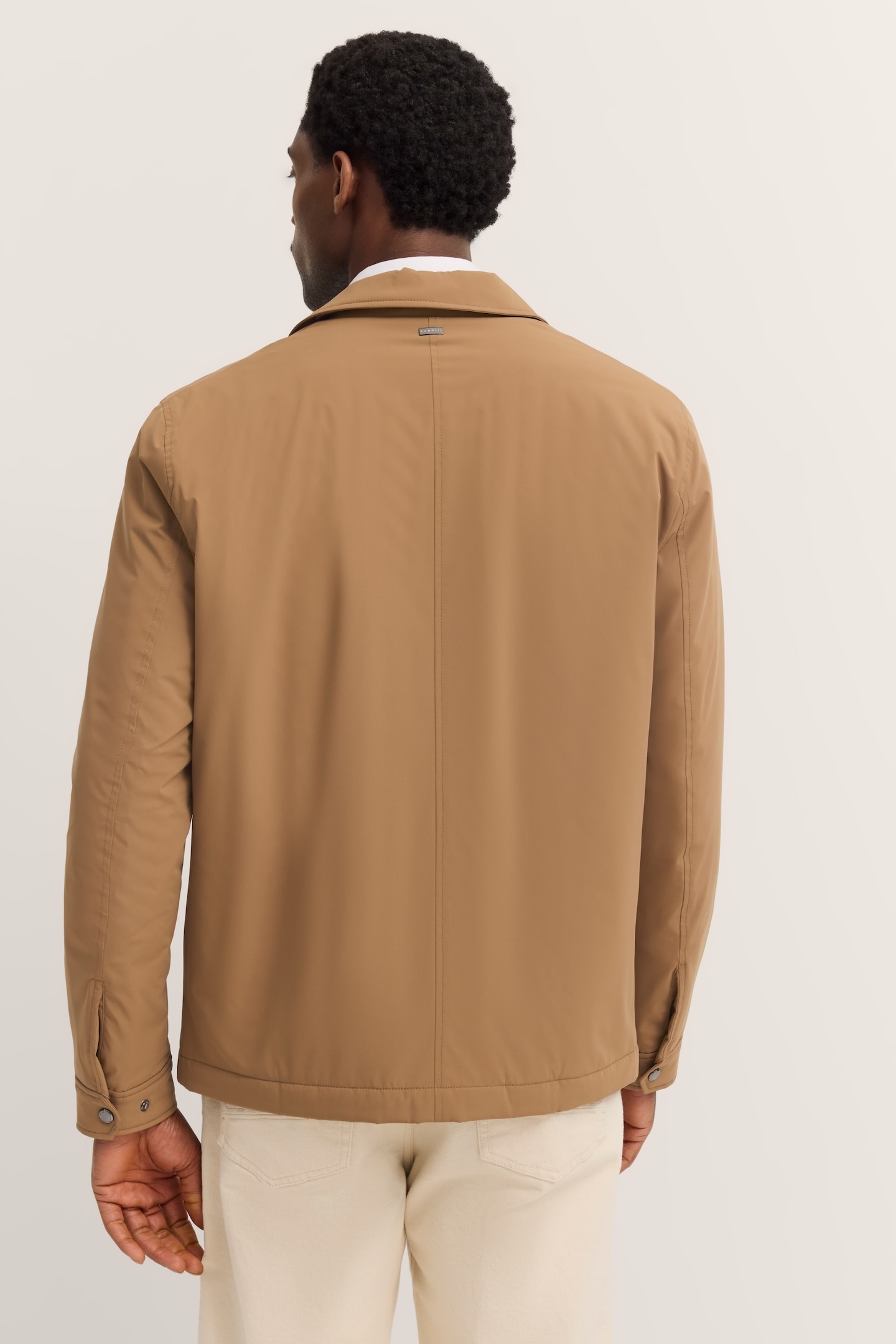 bugatti Kurzjacke »Regular Fit« mit Flexcity Stretch & Druckknöpfen