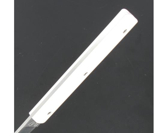 Coffret 6 pièces - Français 9.47 Manche Blanc cassé et Noir Couteau Table par Perceval