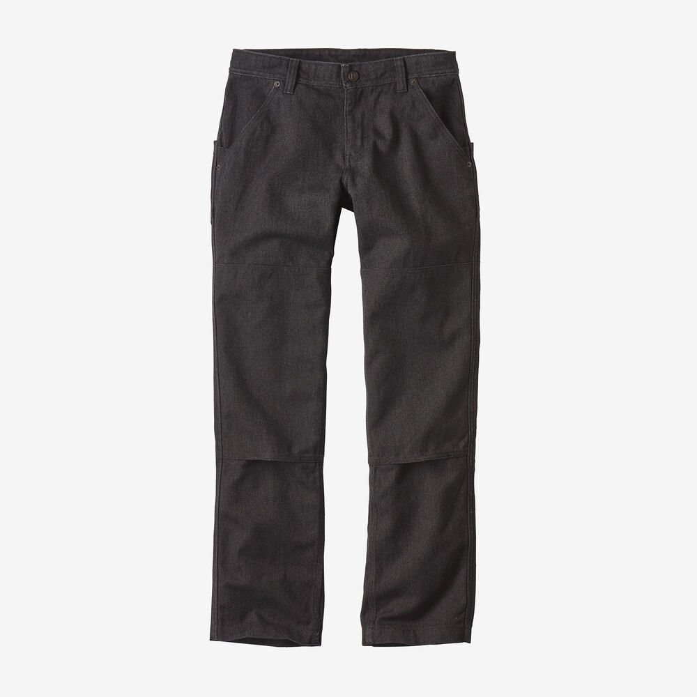 Iron Forge Damen-Hose aus Hanf-Canvas mit doppeltem Knie – Kurz