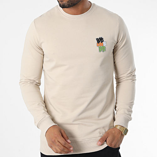 Sweat Crewneck 9058 Beige