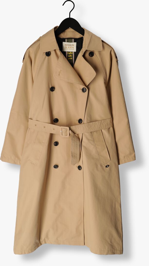 SCOTCH & SODA zand scotch & soda  oversized classic trench