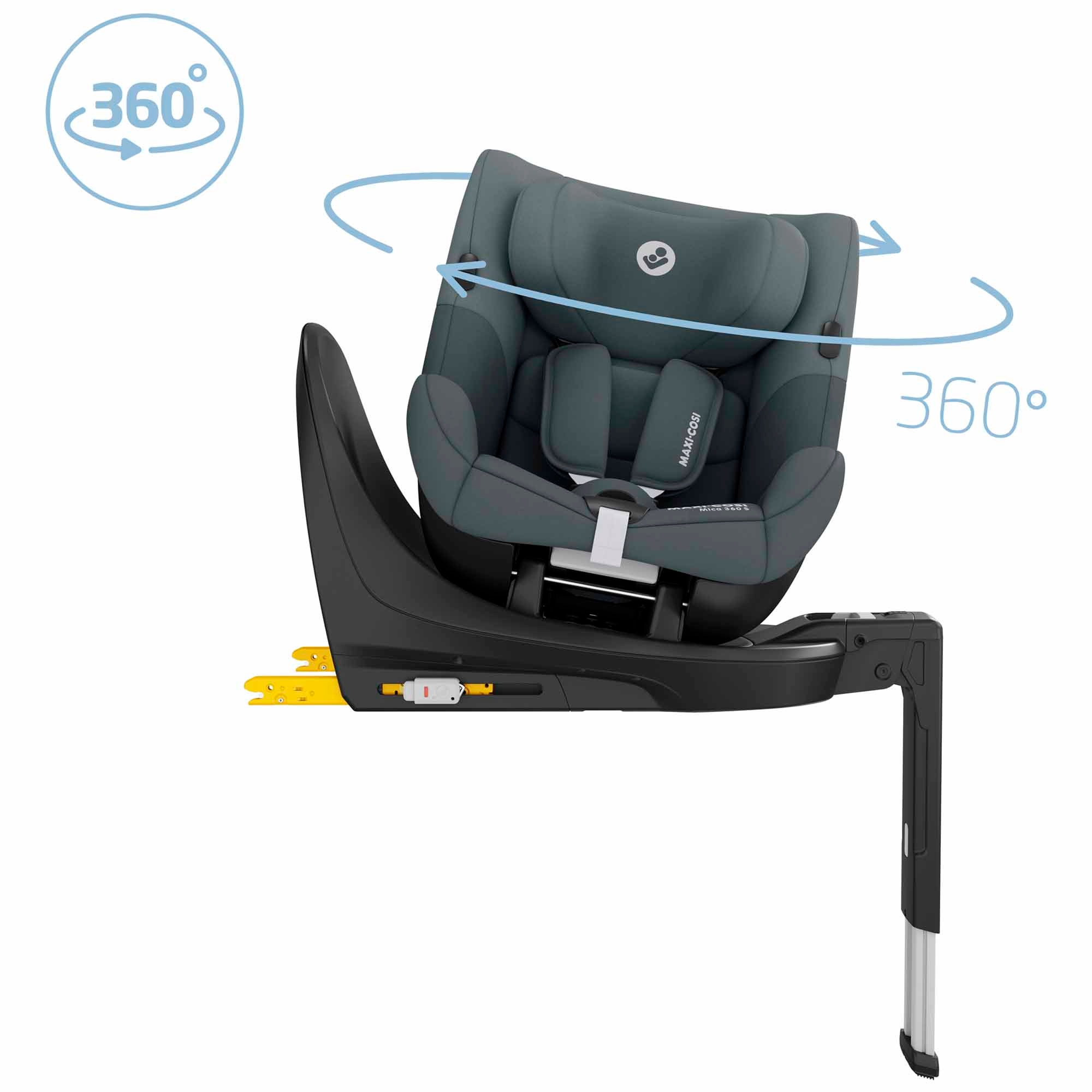 Maxi-Cosi Mica 360 S grijs - autostoelen groep 1 - Prénatal
