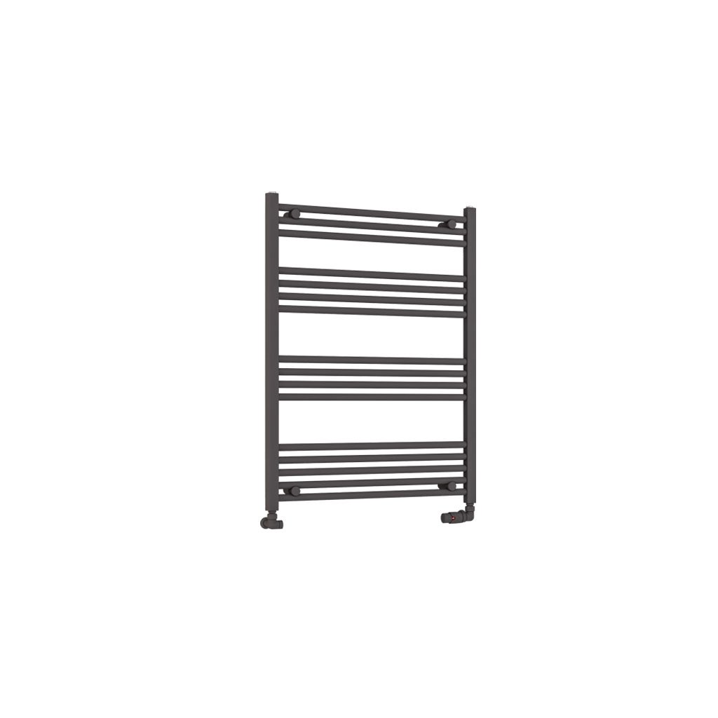 Eastbrook Wendover handdoekradiator 75x100cm 643W antraciet mat