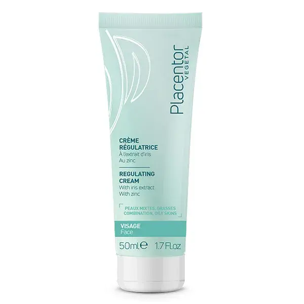 Creme regulador de placenta para pele mista e oleosa 50ml