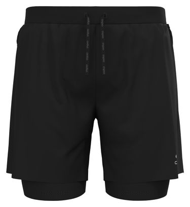 Short 2-en-1 Odlo X-Alp Trail 6 Inch Noir