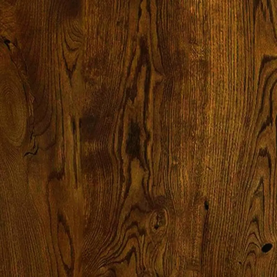 vidaXL - Schoenenkast 6 paar met 3 kleppen - Gerookt eiken - Hout - 63x24x103 cm
