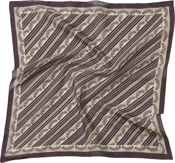 Becksöndergaard Billie Cotta Scarf Plum perfect
