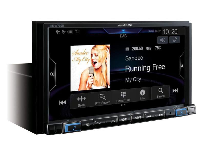 Alpine Autoradio INE-W720D 2 DIN Autoradio mit DAB/DAB -Tuner