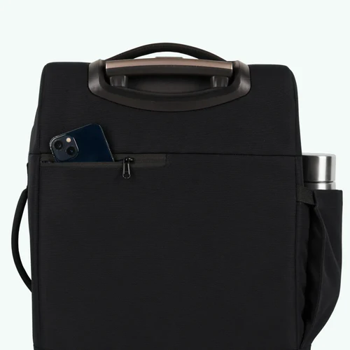 Valise souple 4 roues Small Berlin Noir