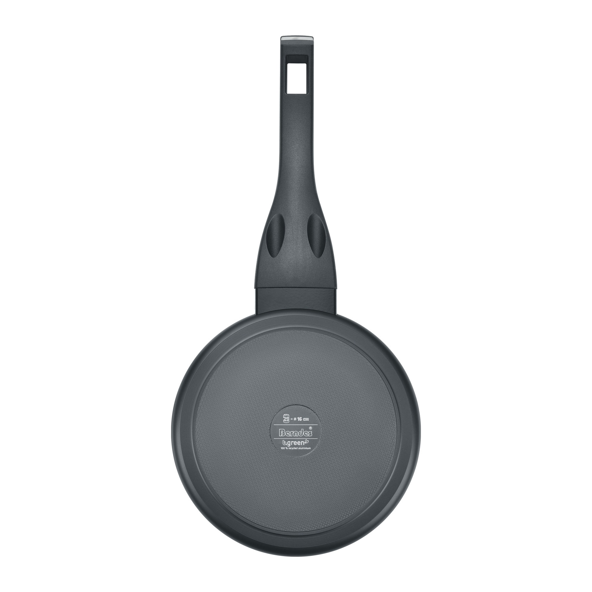 Berndes Stieltopf ALU RECYCLED 16 cm schwarz