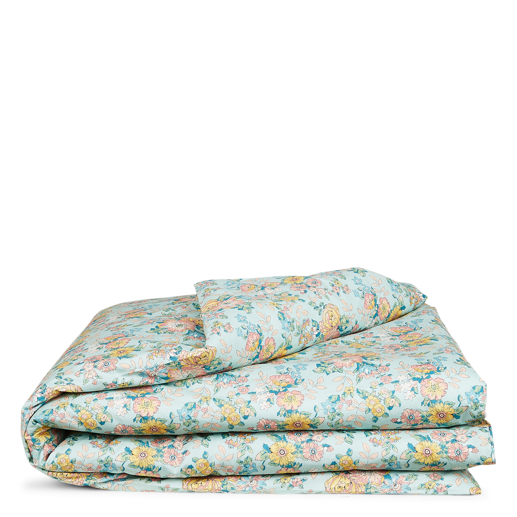 NOEMIE - Housse de couette imprimé fleuri en coton bio | Multicolore