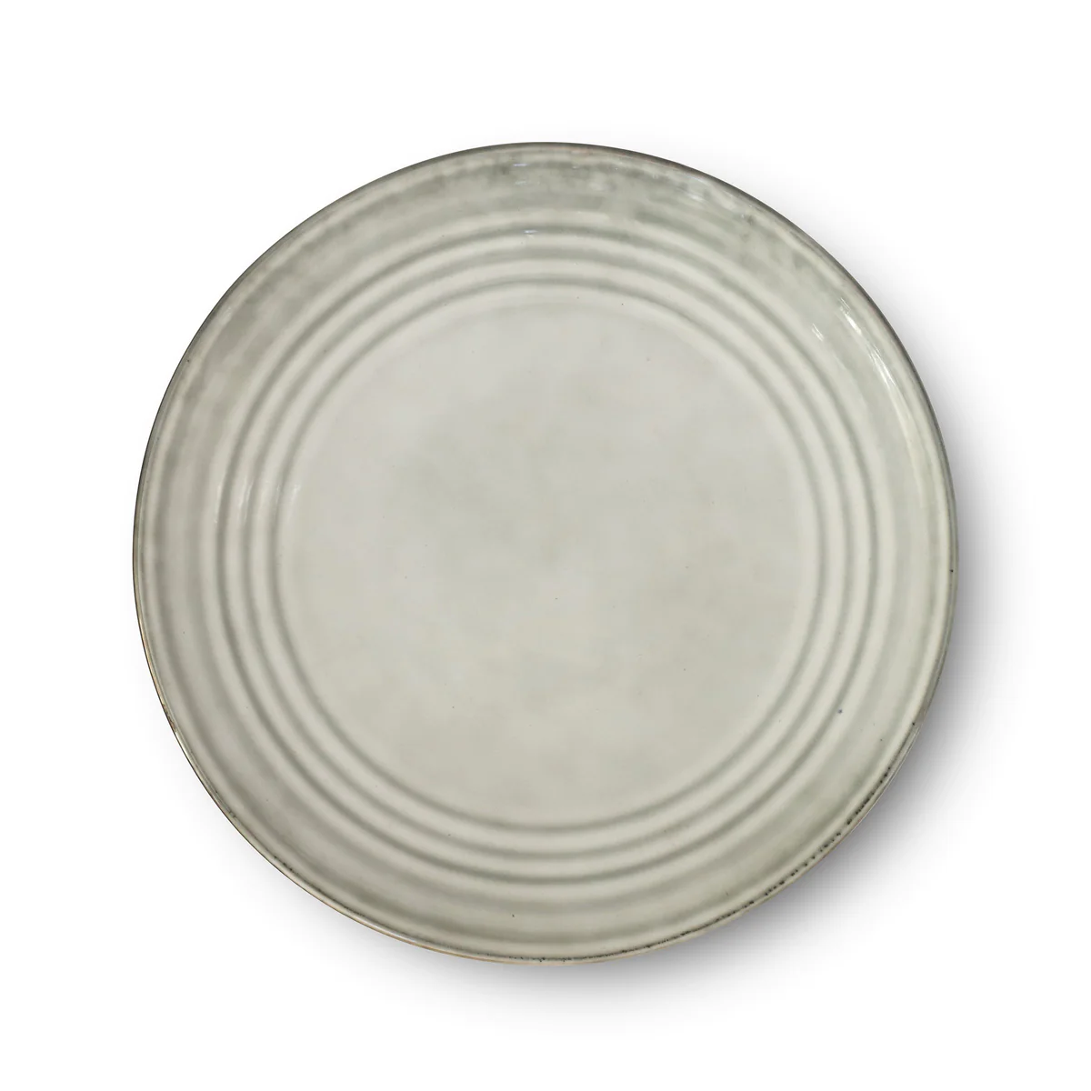 Flow Gris clair - Assiette dessert 21.5 cm (lot de 6) Médard de Noblat