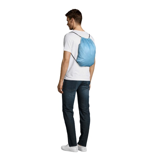 Mochila impermeável/resistente à água para esportes/academia Sols com cordão
