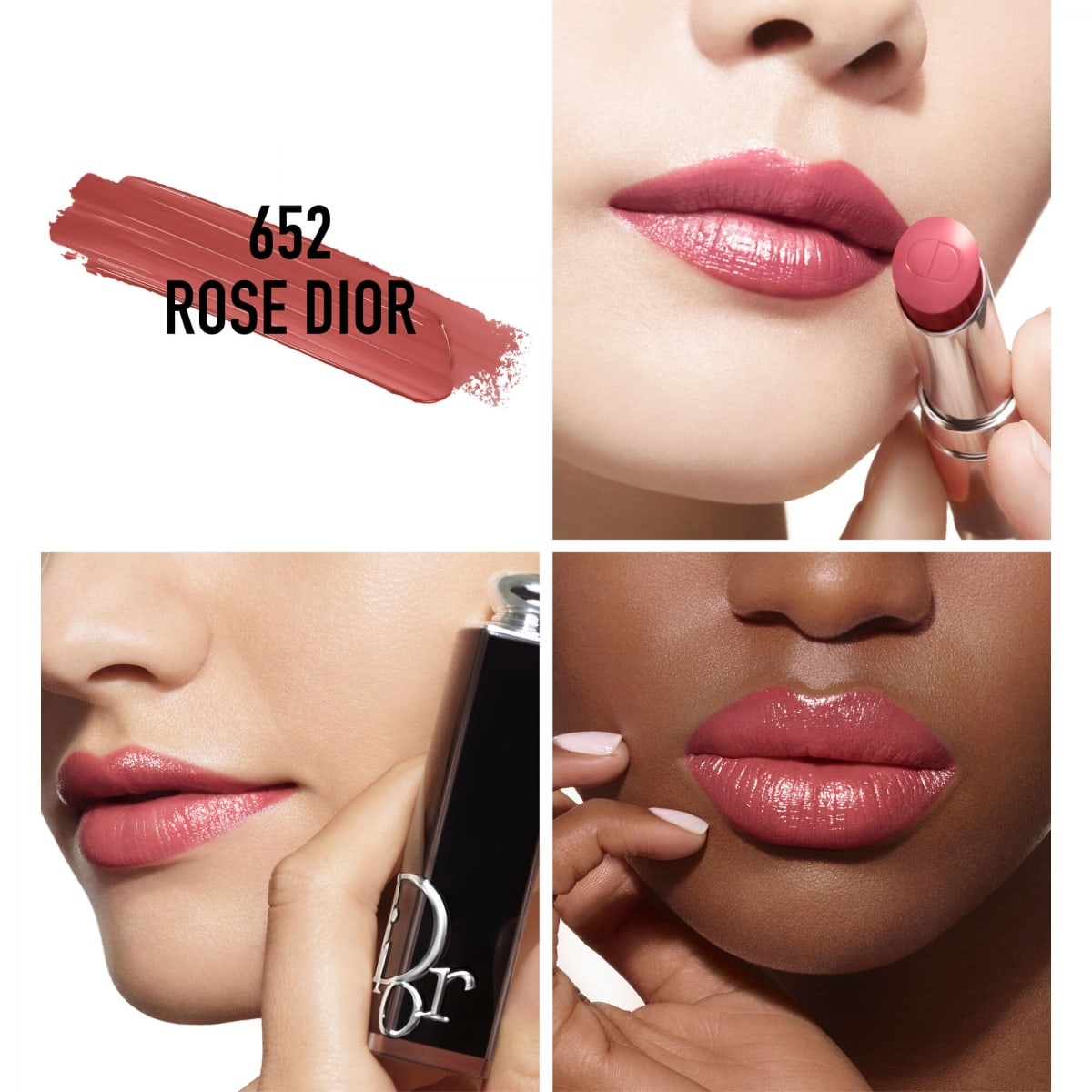 Dior Addict Dior Addict Recharge Rouge à Lèvres Brillant Couleur Intense - 90 % d'Ingrédients d'Origine Naturelle