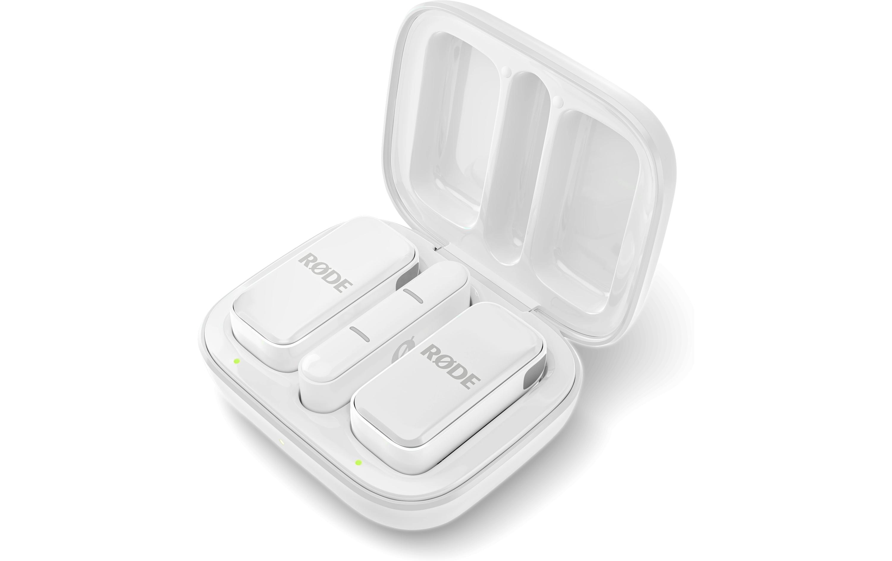 Mikrofon Wireless Micro Lightning WeissUltrakompaktes Drahtlosmikrofon