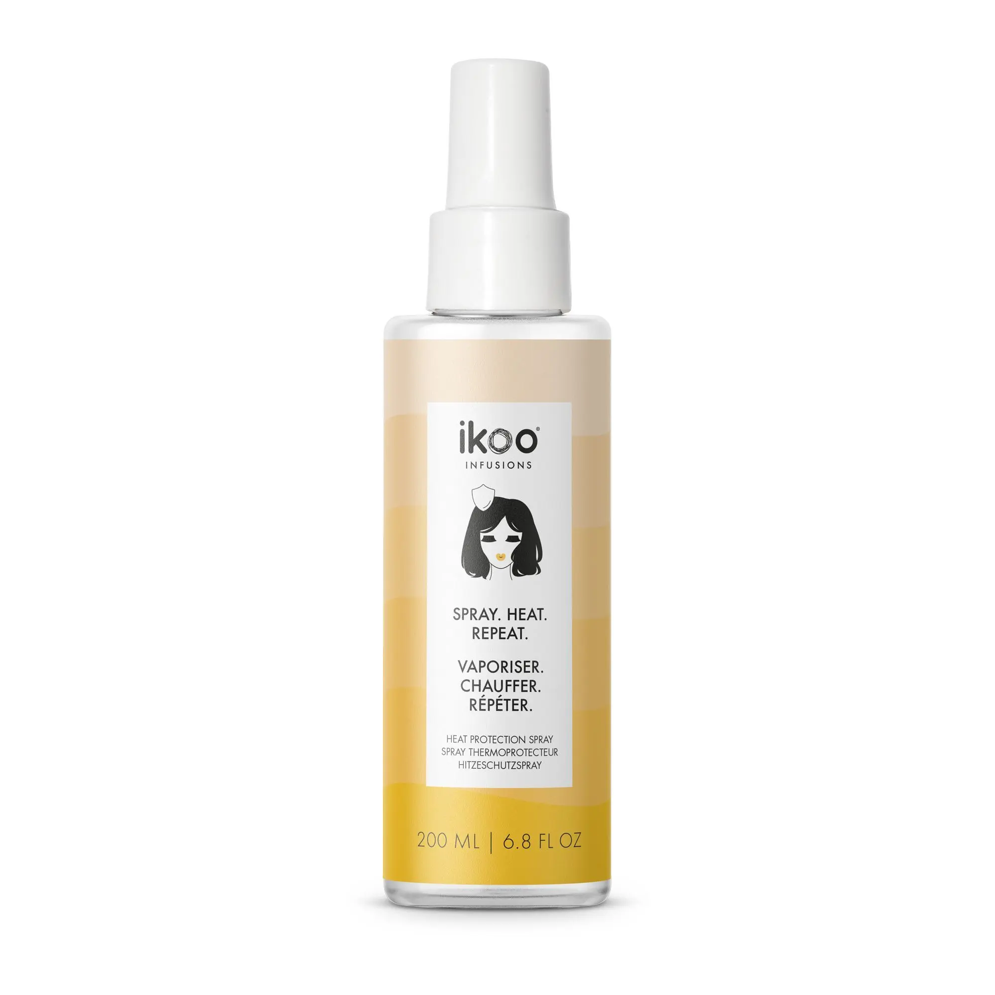 Ikoo - Spray Thermoprotecteur Vaporiser.Chauffer.Répéter- Cheveux secs à très secs