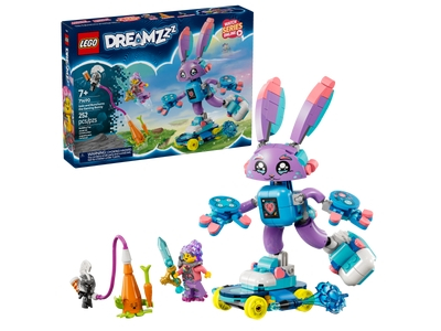 LEGO Izzie en Bunchurro het gamende konijn (71490)