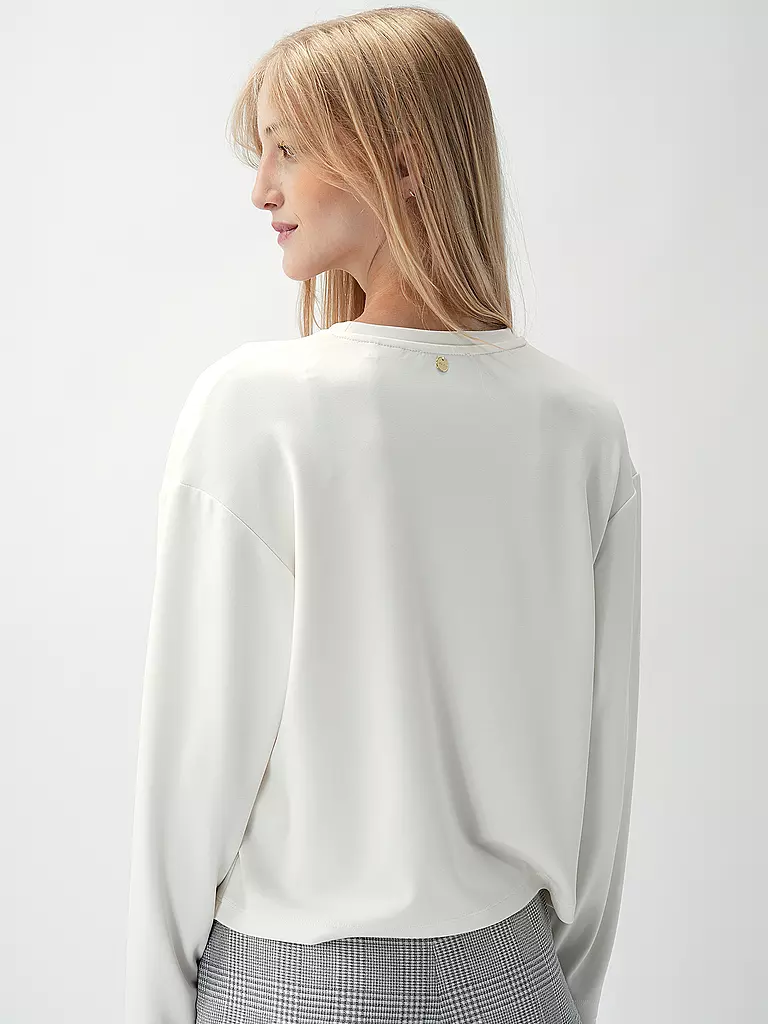 RICH & ROYAL Pullover weiss