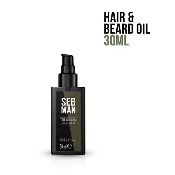 Óleo para Cabelo e Barba Sebastian Professional The Groom 30ml