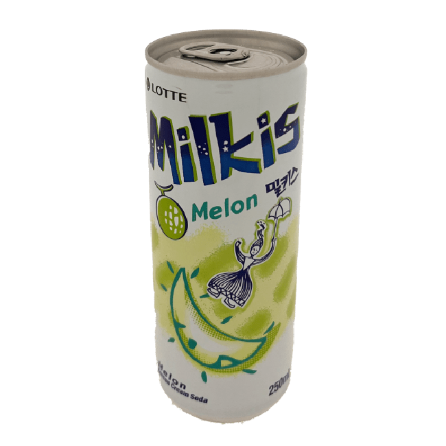 Lotte Milkis Koreaanse Cream Soda Meloen 250ml