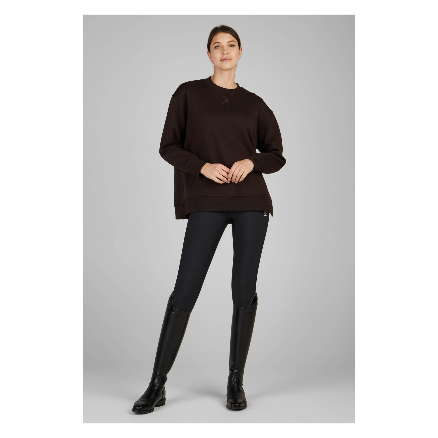 ESKADRON Platinum Sweatshirt Oversized Platinum  - teak brown
