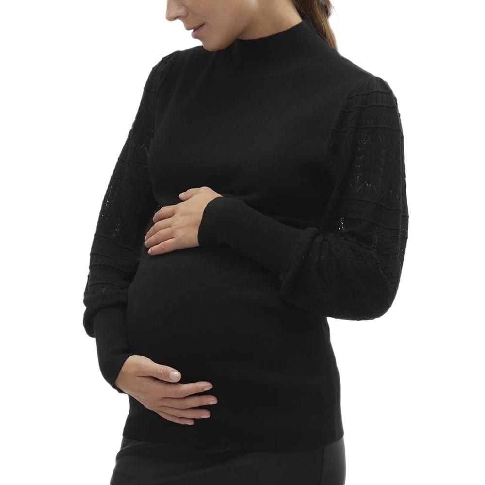 Vero Moda Maternity Pull Noir Femme Vero Moda Marternityfelipa