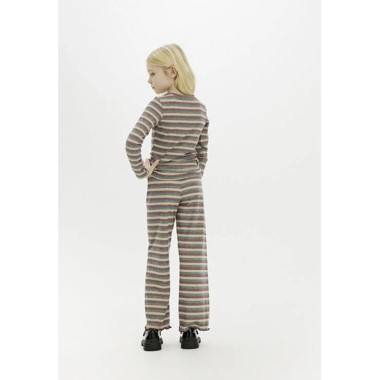The New TNMadeline Wide Rib Pants Multi stripe